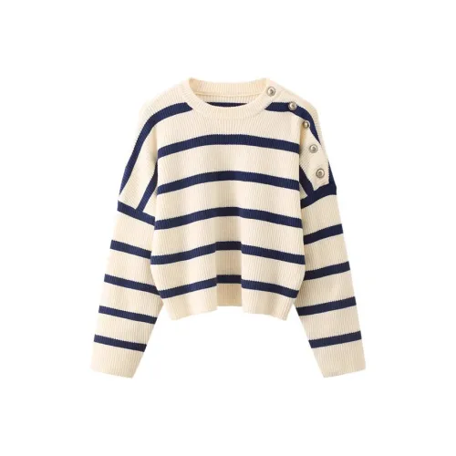 PAIN OR PLEASURE Свитер Женский Синий