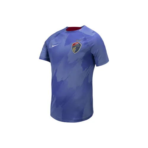 nike Северная Каролина Мужество Футбол Джерси Мужской Синий