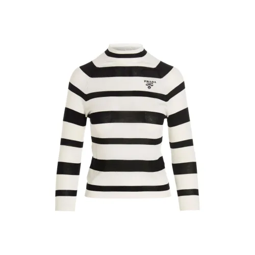PRADA Белые Женские Свитеры