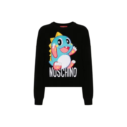 MOSCHINO Черные Женские Свитеры