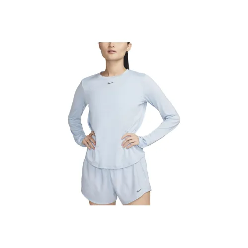 nike T-Shirt Женская Светло-Синяя