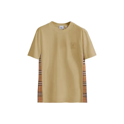 Burberry FW23 T-Shirt Женская Бежевая