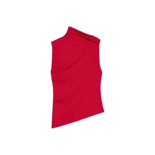 COURREGES SS25 Майка Женская Рубин Ruby Цвет