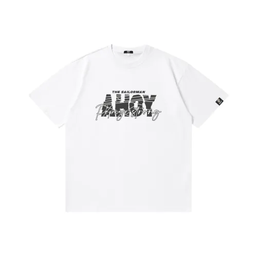 POPEYE Т-рубашка с рукавом с оборванным плечом унисекс