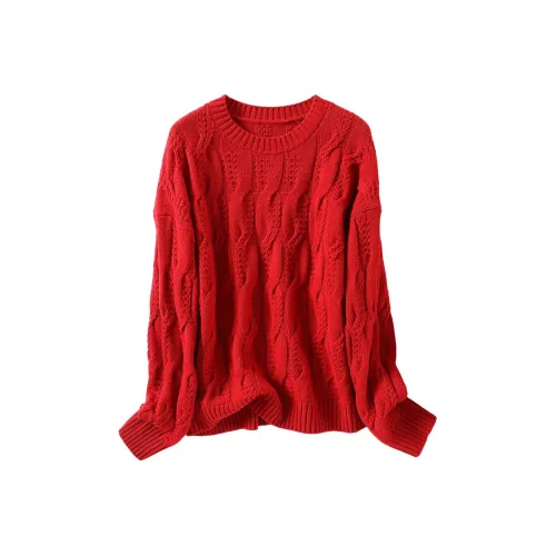 Vidolas Свитер Женские Элегантный Rhyme Красный