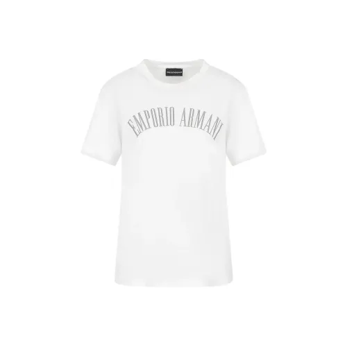 EMPORIO ARMANI SS24 T Рубашка Женская Белая