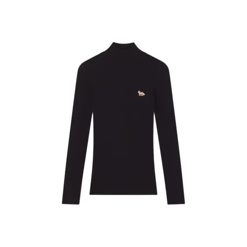 Maison Kitsune Черные Женские Свитеры