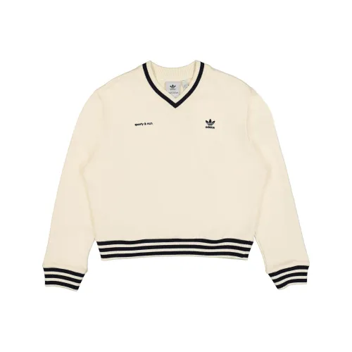 adidas originals Белый Женские Короткие Топы