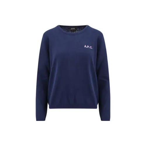 A.P.C Синий Женские Свитеры