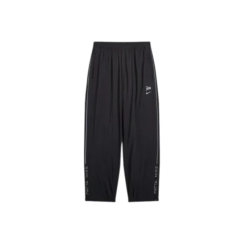 Спортивные брюки Nike x Patta азиатская версия унисекс черный