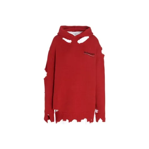 BALENCIAGA Женские свитеры красного цвета