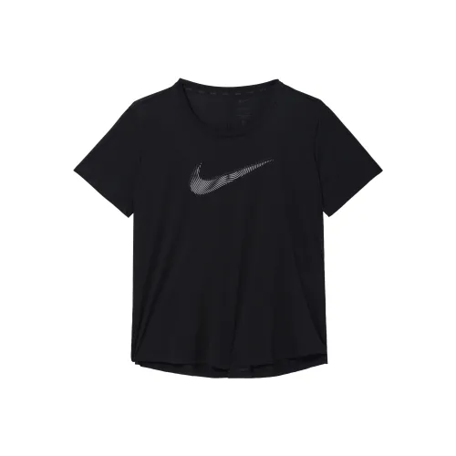 Nike Dri Fit Стандартная футболка Женская Черная