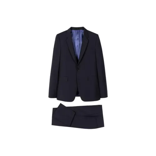 Paul Smith Шерсть Два Пуговицы Костюм Бизнес Костюм Мужской Черный