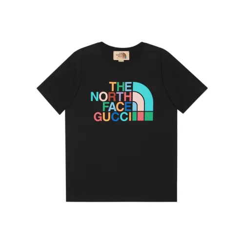 GUCCI x THE NORTH FACE T-Shirt Женская Черная