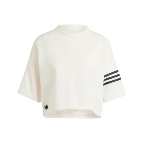 Adidas Originals CROP TOP Женские Бежевый