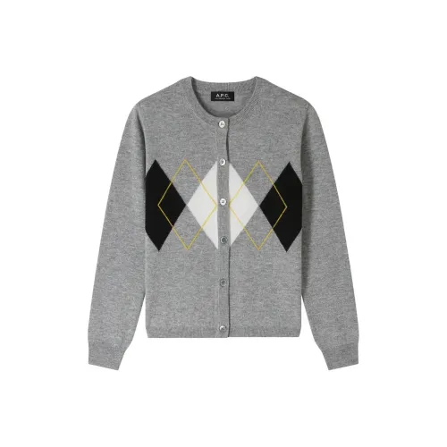 A.P.C FW24 Свитер Женский Серый