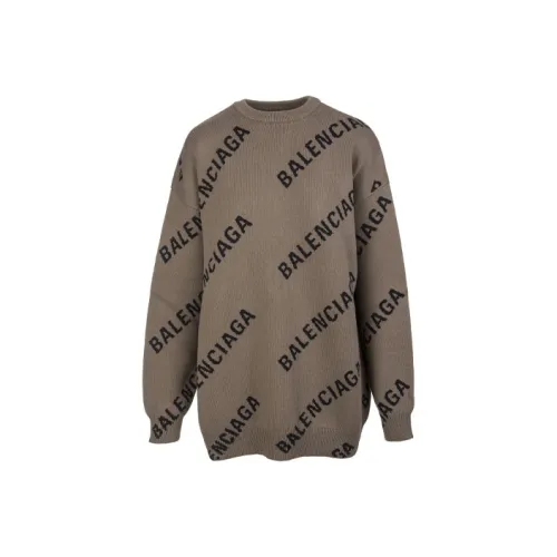 Balenciaga Свитер Женский Светлый Умбра