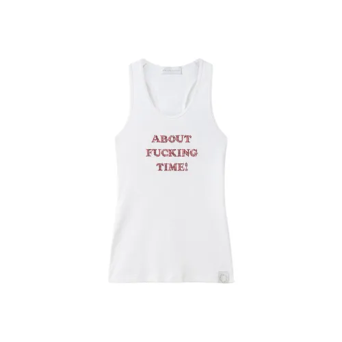 Stella McCartney Майка Женская Белая