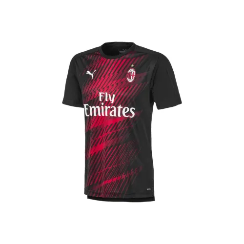 PUMA AC MILAN AC Milan 20 21 Stadium Джерси Футбол Джерси Мужской Черный