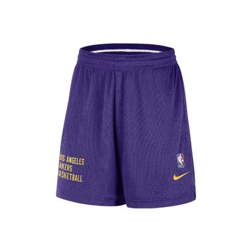 Nike Los Angeles Lakers Все over Фиолетовый Мужские баскетбольные шорты