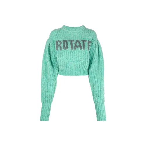 Rotate Изумрудно-зеленый Женские Свитеры