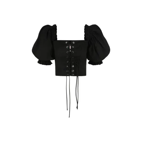 Selkie Коллекция FW24 CROP TOP Женские Черный