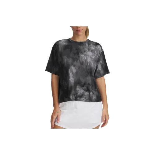 Under Armour RUSH Рукав с спущенным плечом T-рубашка Женская Титановый серый