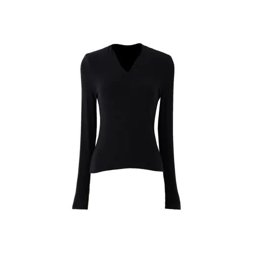 SOON FLOWER T-рубашка Женская Черная