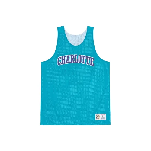 MITCHELL NESS Баскетбольная Джерси Унисекс Синяя Зеленая