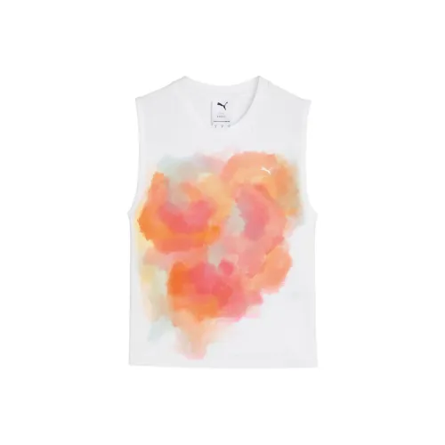 PUMA YONAgraphic Майка Женская Белая