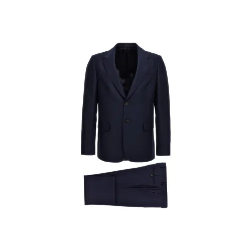 GUCCI 2024 Early Spring Collection Бизнес-костюм Мужской Морской Синий
