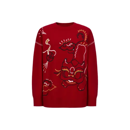 JZ. ANNAKRO Свитер Женский Красный