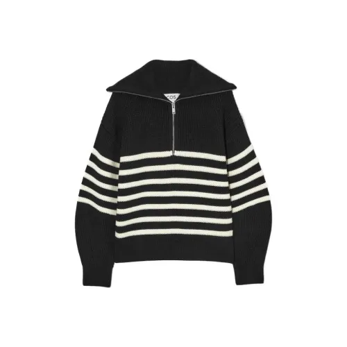 COS Черные Женские Свитеры