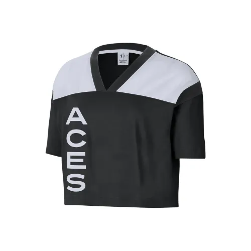 nike Т-рубашка с рукавом женская черная