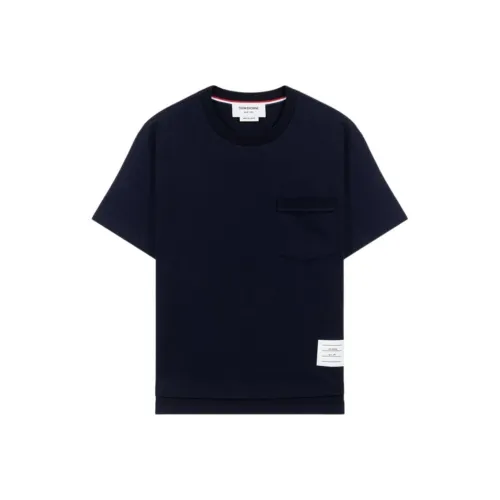 THOM BROWNE Женские рубашки T, морской синий