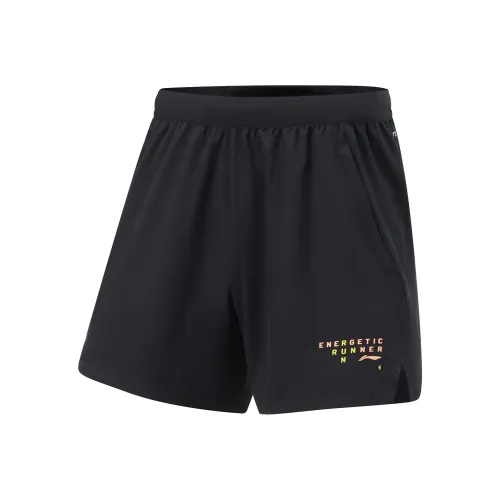 LINING RUNNING Collection Мужские спортивные шорты черного цвета
