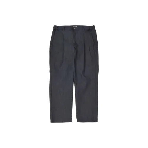 New Balance совместный бренд New Balance MET24 Деним Широкий Tapered Форма Повседневные брюки Мужской Индиго