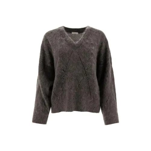 BRUNELLO CUCINELLI Свитер Женский Серый