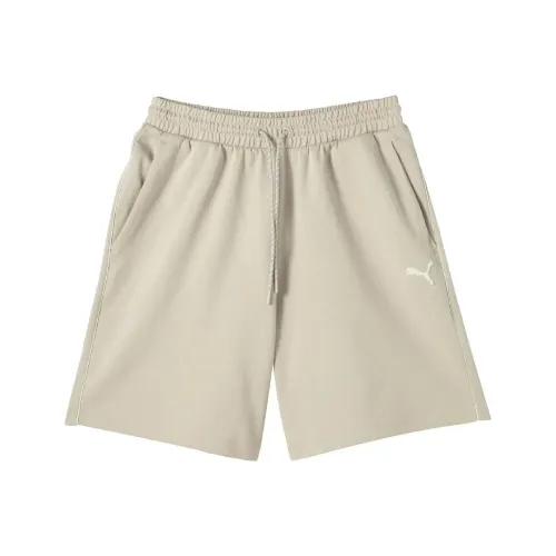 PUMA SWXP Повседневные шорты Мужские Песочный Гравийный серый