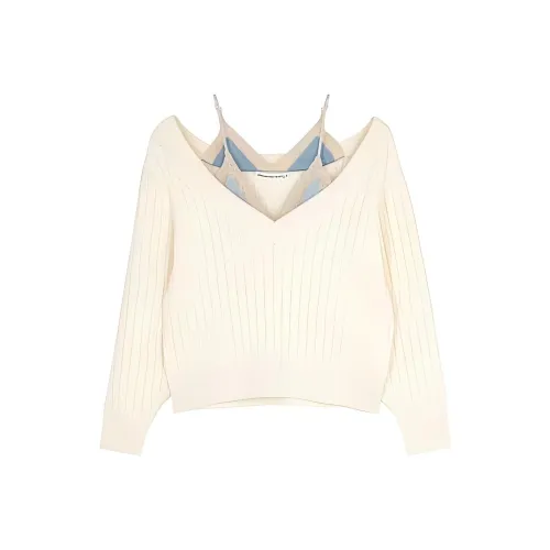 Alexander Wang Белые Женские Свитеры