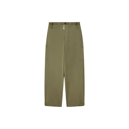 GCDS Повседневные брюки Мужские Армейский зеленый