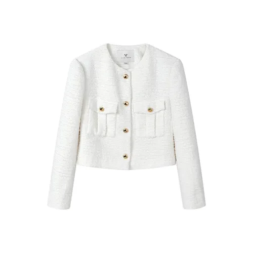 Yu Qianwen Свитер Женский Бежевый