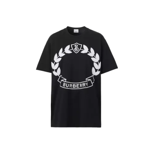 Burberry FW22 T-Shirt Женская Черная