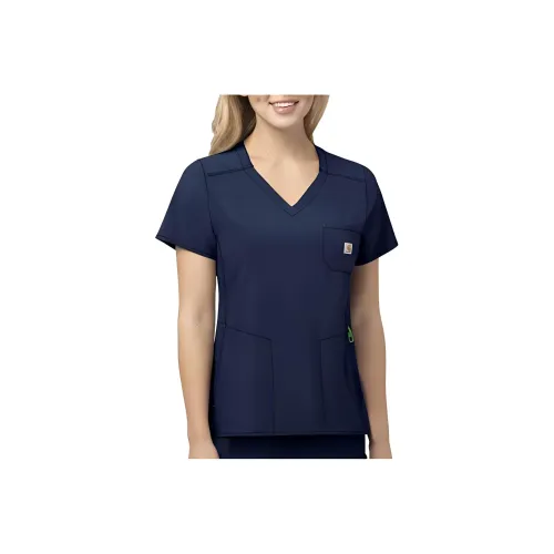 Carhartt C12610 Женские FORCE Крест Flex Грудь Карман SCRUB Топ T Рубашка Женские