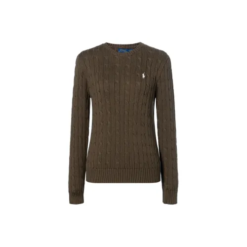 Polo Ralph Lauren SS24 Свитер Женский Армейский Зеленый