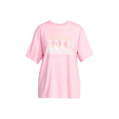 ROXY Розовые Женские Футболки
