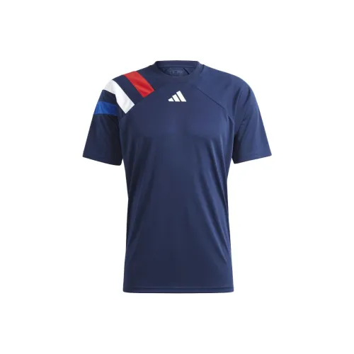 Adidas Футбол Джерси Японская версия Мужская Морской синий