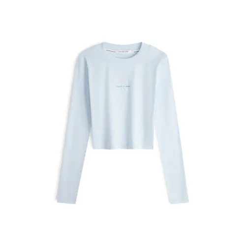 Calvin Klein T-Shirt Женская Небесно-Синий