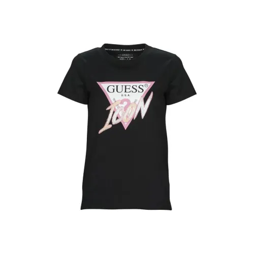 GUESS Черные Женские Футболки