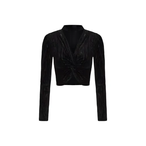 GIMING CROP TOP Женские Черный Золото